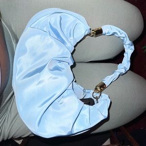 SHEIN Ruffle Bag Baby Blue